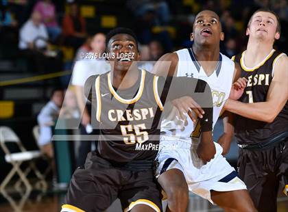 Thumbnail 1 in St. John Bosco vs. Crespi (The Classic at Damien) photogallery.