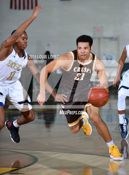 Thumbnail 2 in St. John Bosco vs. Crespi (The Classic at Damien) photogallery.