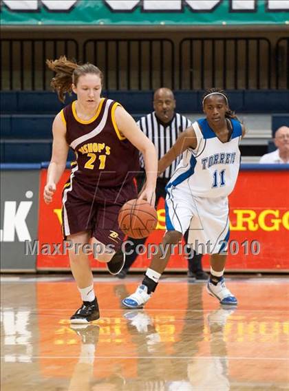 Thumbnail 2 in Bishop's vs La Jolla Country Day (CIF SDS D4 Final) photogallery.