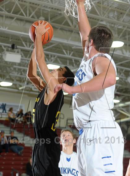 Thumbnail 2 in Capistrano Valley vs. Irvington (MaxPreps Holiday Classic) photogallery.
