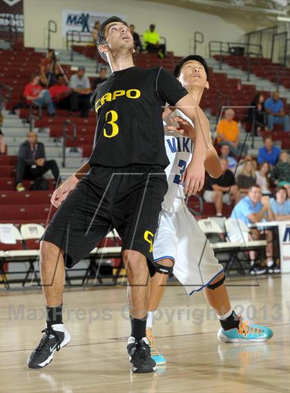 Thumbnail 1 in Capistrano Valley vs. Irvington (MaxPreps Holiday Classic) photogallery.