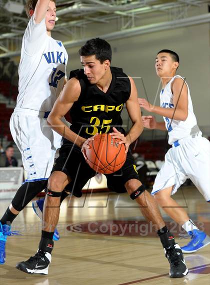 Thumbnail 2 in Capistrano Valley vs. Irvington (MaxPreps Holiday Classic) photogallery.
