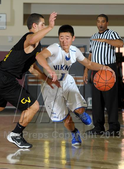 Thumbnail 2 in Capistrano Valley vs. Irvington (MaxPreps Holiday Classic) photogallery.