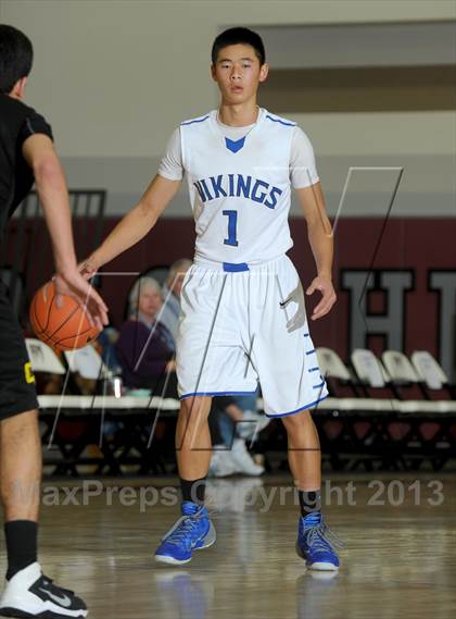 Thumbnail 1 in Capistrano Valley vs. Irvington (MaxPreps Holiday Classic) photogallery.