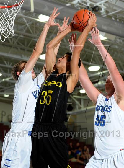 Thumbnail 3 in Capistrano Valley vs. Irvington (MaxPreps Holiday Classic) photogallery.