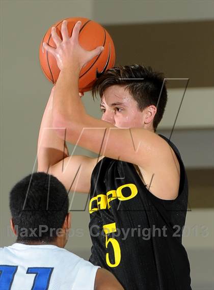 Thumbnail 3 in Capistrano Valley vs. Irvington (MaxPreps Holiday Classic) photogallery.