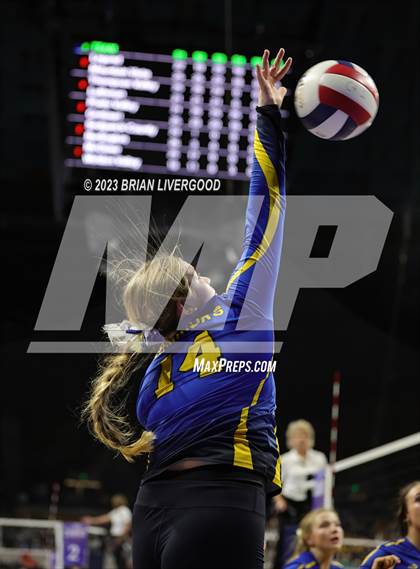 Thumbnail 1 in McClave vs. Weldon Valley (CHSAA 1A Round 2) photogallery.