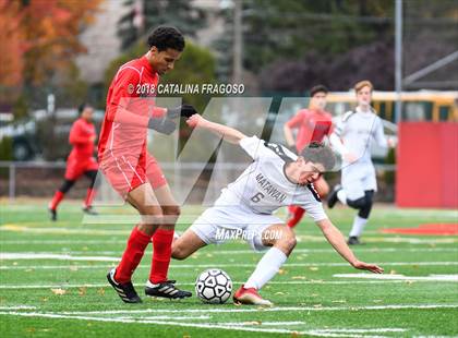 Thumbnail 2 in Cliffside Park vs. Matawan Regional (NJSIAA Group 3 Playoff) photogallery.