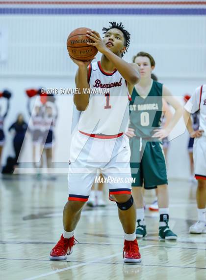 Thumbnail 2 in Brentwood School vs St. Monica photogallery.