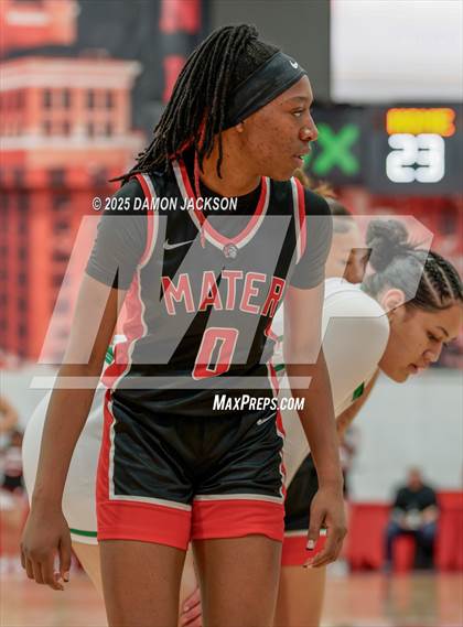 Thumbnail 2 in Mater Academy East Las Vegas vs Virgin Valley (2025 NIAA 3A State Championship) photogallery.