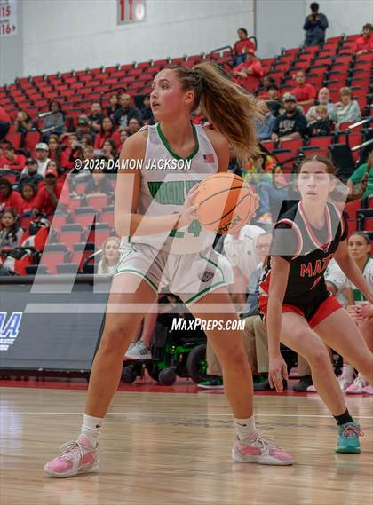 Thumbnail 2 in Mater Academy East Las Vegas vs Virgin Valley (2025 NIAA 3A State Championship) photogallery.