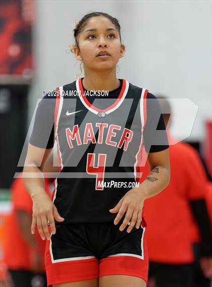 Thumbnail 1 in Mater Academy East Las Vegas vs Virgin Valley (2025 NIAA 3A State Championship) photogallery.