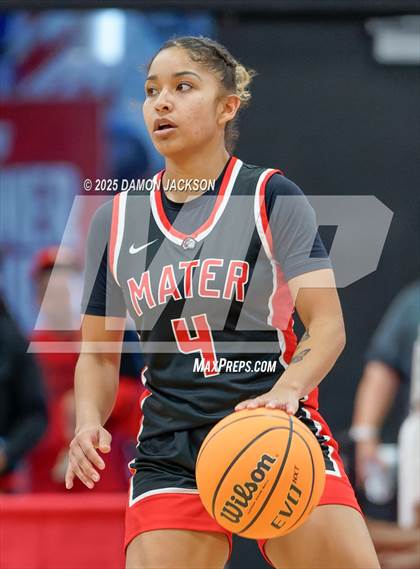 Thumbnail 3 in Mater Academy East Las Vegas vs Virgin Valley (2025 NIAA 3A State Championship) photogallery.