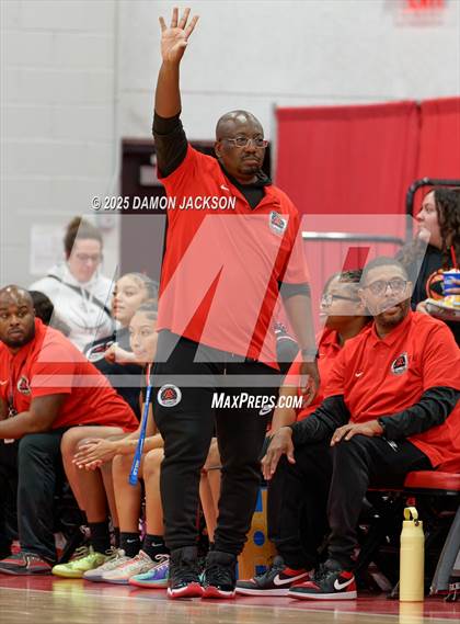 Thumbnail 2 in Mater Academy East Las Vegas vs Virgin Valley (2025 NIAA 3A State Championship) photogallery.