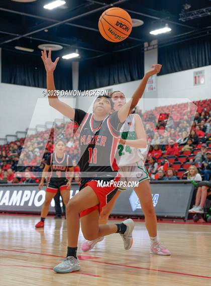 Thumbnail 3 in Mater Academy East Las Vegas vs Virgin Valley (2025 NIAA 3A State Championship) photogallery.
