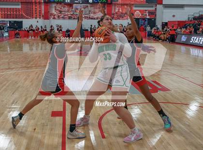 Thumbnail 3 in Mater Academy East Las Vegas vs Virgin Valley (2025 NIAA 3A State Championship) photogallery.