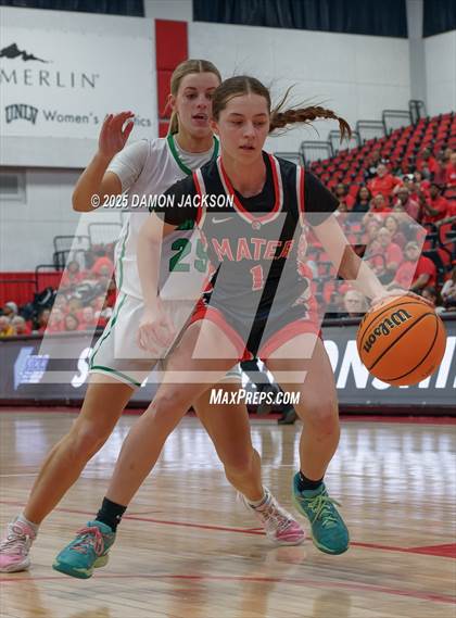 Thumbnail 1 in Mater Academy East Las Vegas vs Virgin Valley (2025 NIAA 3A State Championship) photogallery.