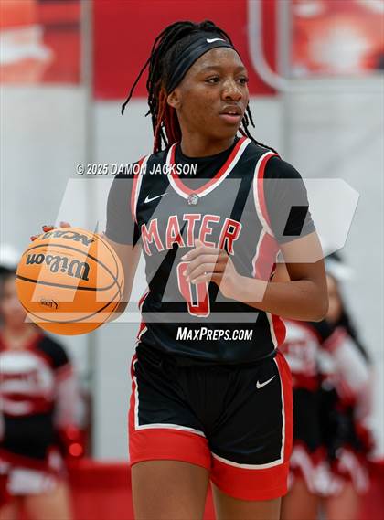 Thumbnail 2 in Mater Academy East Las Vegas vs Virgin Valley (2025 NIAA 3A State Championship) photogallery.