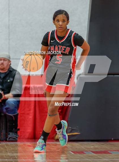 Thumbnail 3 in Mater Academy East Las Vegas vs Virgin Valley (2025 NIAA 3A State Championship) photogallery.