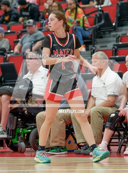 Thumbnail 2 in Mater Academy East Las Vegas vs Virgin Valley (2025 NIAA 3A State Championship) photogallery.