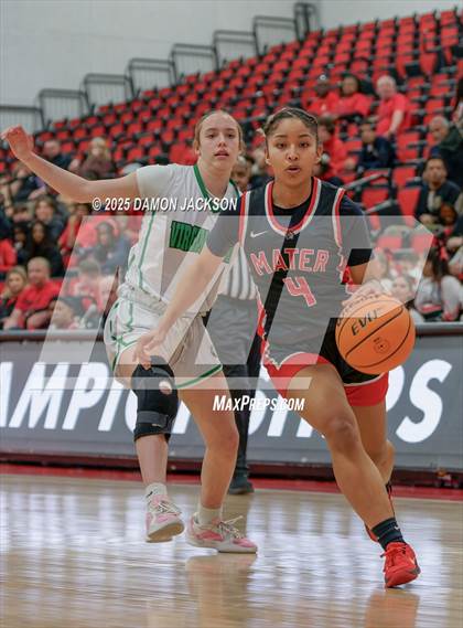 Thumbnail 1 in Mater Academy East Las Vegas vs Virgin Valley (2025 NIAA 3A State Championship) photogallery.