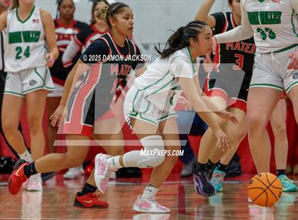 Thumbnail 3 in Mater Academy East Las Vegas vs Virgin Valley (2025 NIAA 3A State Championship) photogallery.