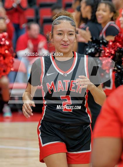 Thumbnail 3 in Mater Academy East Las Vegas vs Virgin Valley (2025 NIAA 3A State Championship) photogallery.