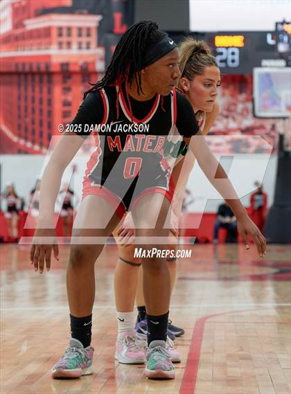 Thumbnail 1 in Mater Academy East Las Vegas vs Virgin Valley (2025 NIAA 3A State Championship) photogallery.