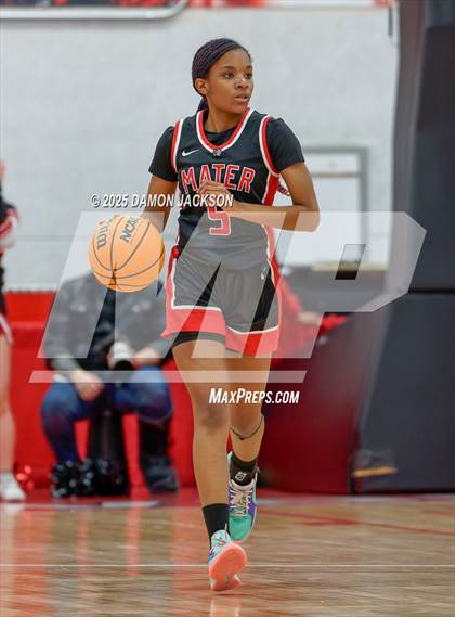 Thumbnail 2 in Mater Academy East Las Vegas vs Virgin Valley (2025 NIAA 3A State Championship) photogallery.