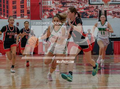 Thumbnail 2 in Mater Academy East Las Vegas vs Virgin Valley (2025 NIAA 3A State Championship) photogallery.