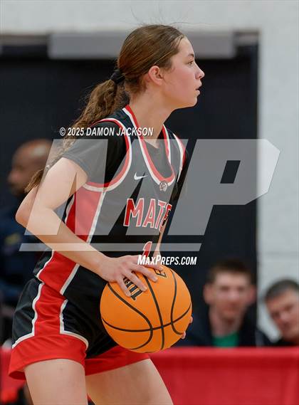 Thumbnail 2 in Mater Academy East Las Vegas vs Virgin Valley (2025 NIAA 3A State Championship) photogallery.