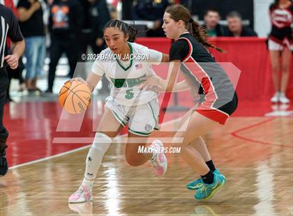 Thumbnail 2 in Mater Academy East Las Vegas vs Virgin Valley (2025 NIAA 3A State Championship) photogallery.