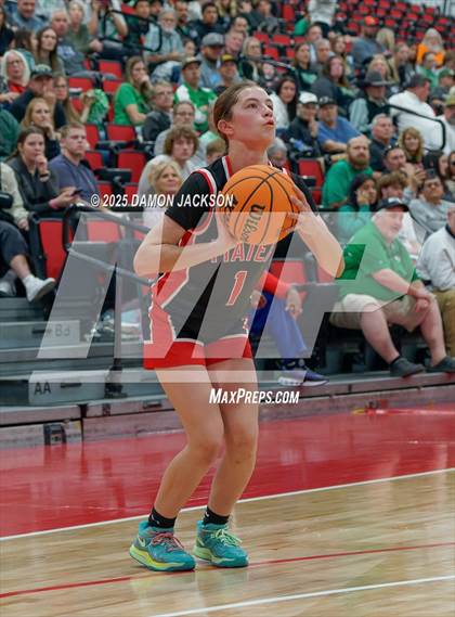 Thumbnail 1 in Mater Academy East Las Vegas vs Virgin Valley (2025 NIAA 3A State Championship) photogallery.