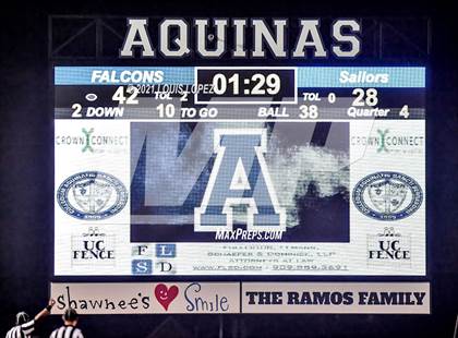 Thumbnail 3 in Newport Harbor @ Aquinas ( CIF State Regional DIV 3 AA ) photogallery.