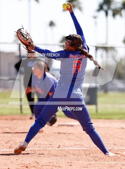 Thumbnail 2 in Coolidge vs Mesquite (Owls Kickoff Classic Tournament) photogallery.