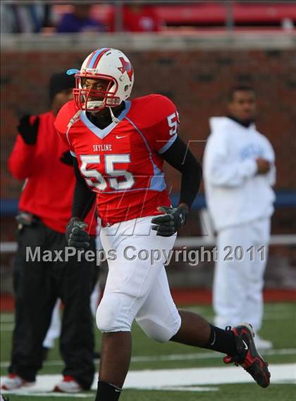 Thumbnail 1 in Skyline vs Carroll (5A Division 1 Semifinal) photogallery.
