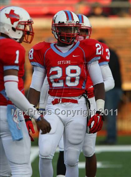 Thumbnail 3 in Skyline vs Carroll (5A Division 1 Semifinal) photogallery.