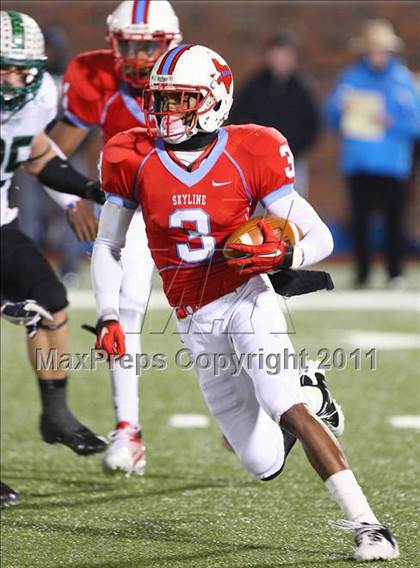Thumbnail 3 in Skyline vs Carroll (5A Division 1 Semifinal) photogallery.