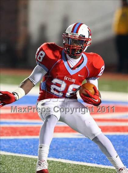 Thumbnail 3 in Skyline vs Carroll (5A Division 1 Semifinal) photogallery.