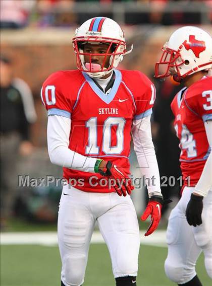 Thumbnail 3 in Skyline vs Carroll (5A Division 1 Semifinal) photogallery.