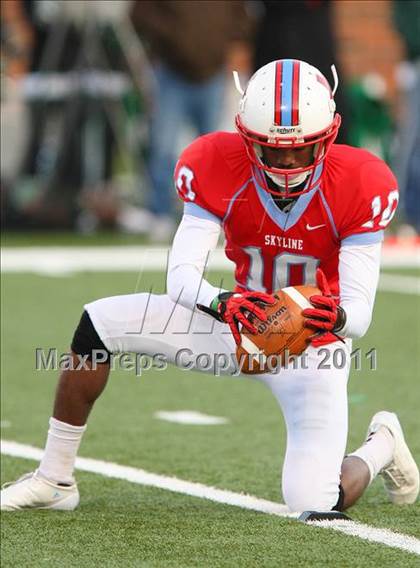 Thumbnail 2 in Skyline vs Carroll (5A Division 1 Semifinal) photogallery.