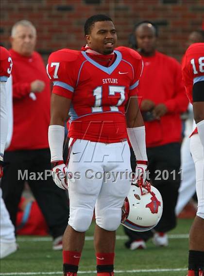 Thumbnail 1 in Skyline vs Carroll (5A Division 1 Semifinal) photogallery.