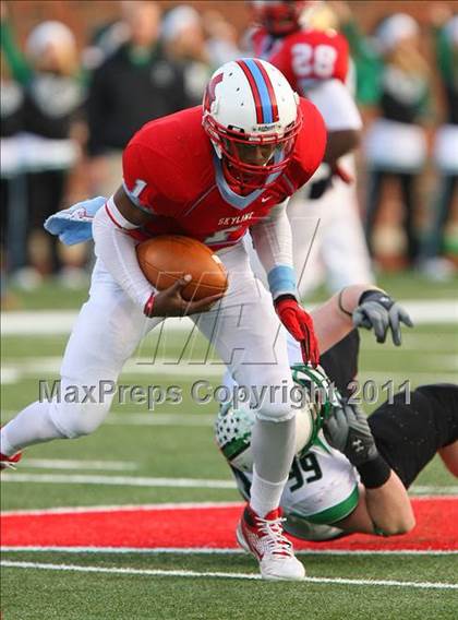 Thumbnail 1 in Skyline vs Carroll (5A Division 1 Semifinal) photogallery.