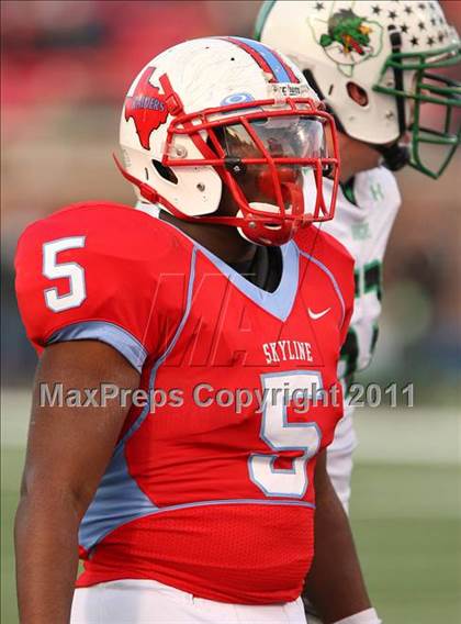 Thumbnail 3 in Skyline vs Carroll (5A Division 1 Semifinal) photogallery.