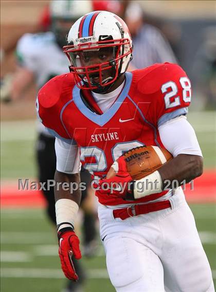 Thumbnail 2 in Skyline vs Carroll (5A Division 1 Semifinal) photogallery.
