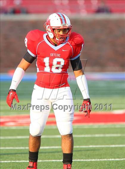 Thumbnail 3 in Skyline vs Carroll (5A Division 1 Semifinal) photogallery.