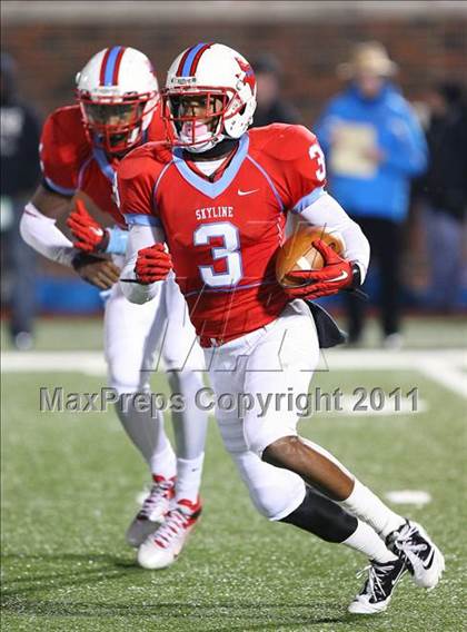 Thumbnail 2 in Skyline vs Carroll (5A Division 1 Semifinal) photogallery.