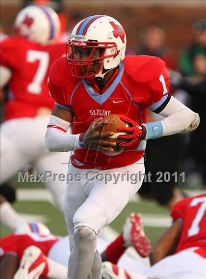 Thumbnail 3 in Skyline vs Carroll (5A Division 1 Semifinal) photogallery.