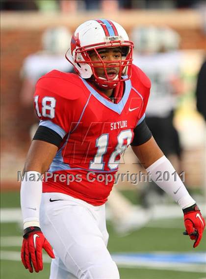 Thumbnail 3 in Skyline vs Carroll (5A Division 1 Semifinal) photogallery.