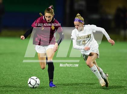 Thumbnail 2 in Simsbury vs. St. Joseph (CIAC Class L Final) photogallery.